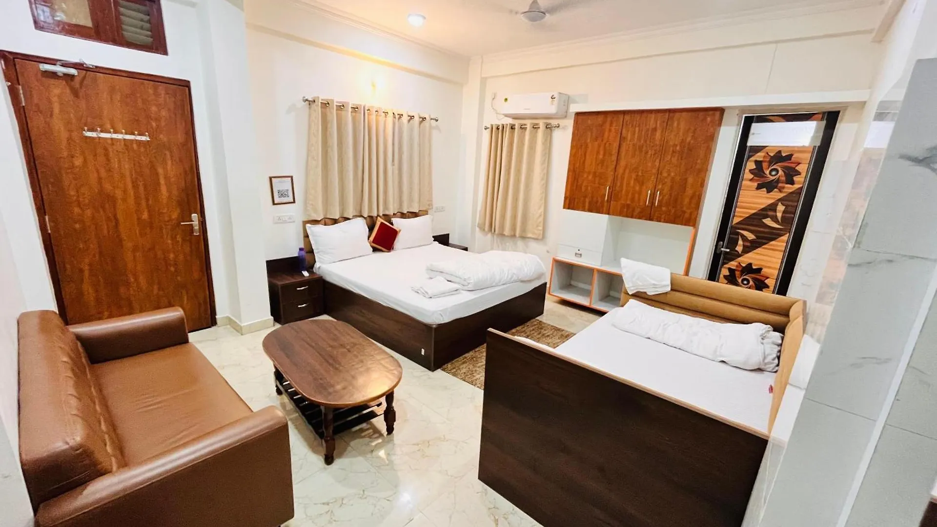 Shri Ram Paying Guest House Twin Room 1Rk Varanasi Appartamento